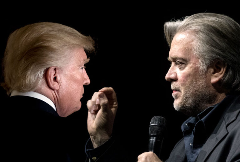 Donald Trump; Steve Bannon (Getty/Salon)