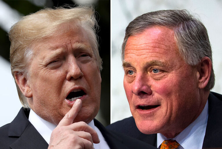 Donald Trump; Richard Burr (Getty)