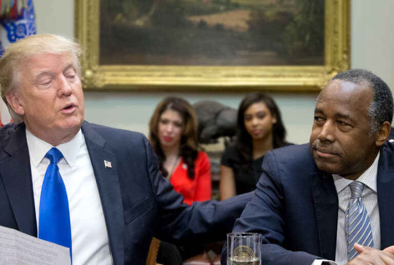 Donald Trump; Ben Carson (Getty/Michael Reynolds)