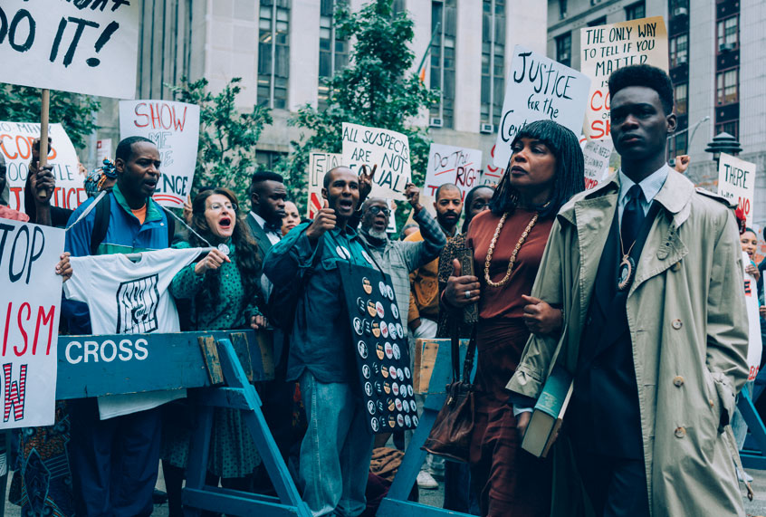 Aunjanue Ellis and Ethan Herisse in "When They See Us" (Atsushi Nishijima/Netflix)
