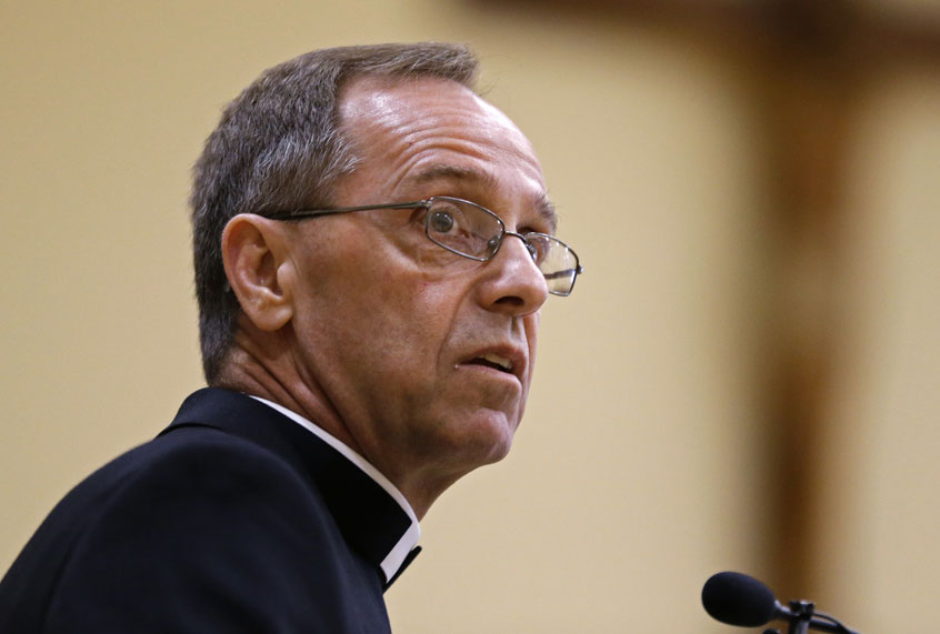 Bishop Charles Thompson, archbishop of Indianapolis (AP/Michael Conroy)
