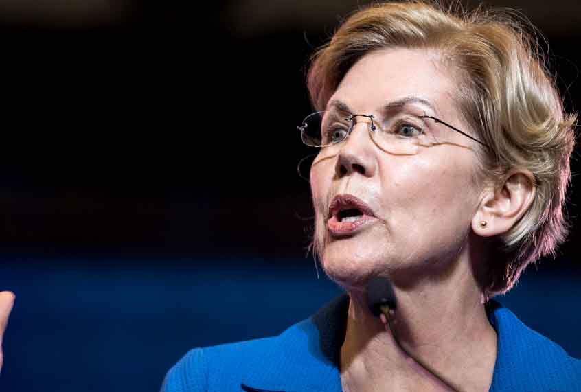 Sen. Elizabeth Warren (D-MA) (Getty/Sean Rayford)