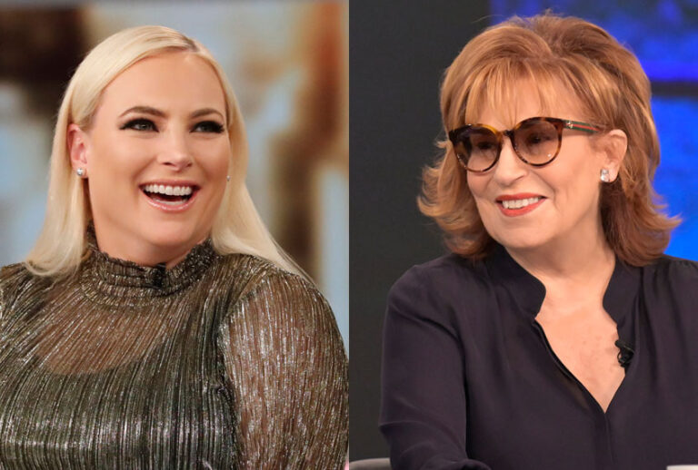Meghan McCain; Joy Behar (Walt Disney Television/Lou Rocco/Jeff Neira)