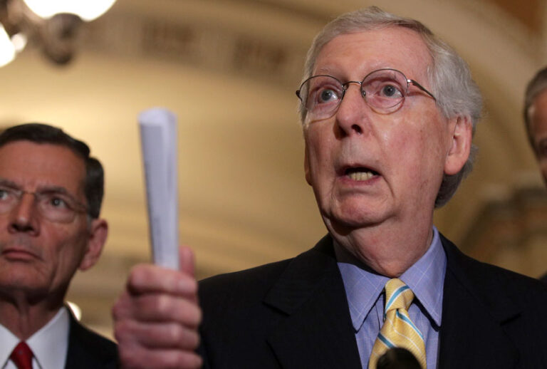 Senate Majority Leader Mitch McConnell (R-KY) (Getty/Alex Wong)