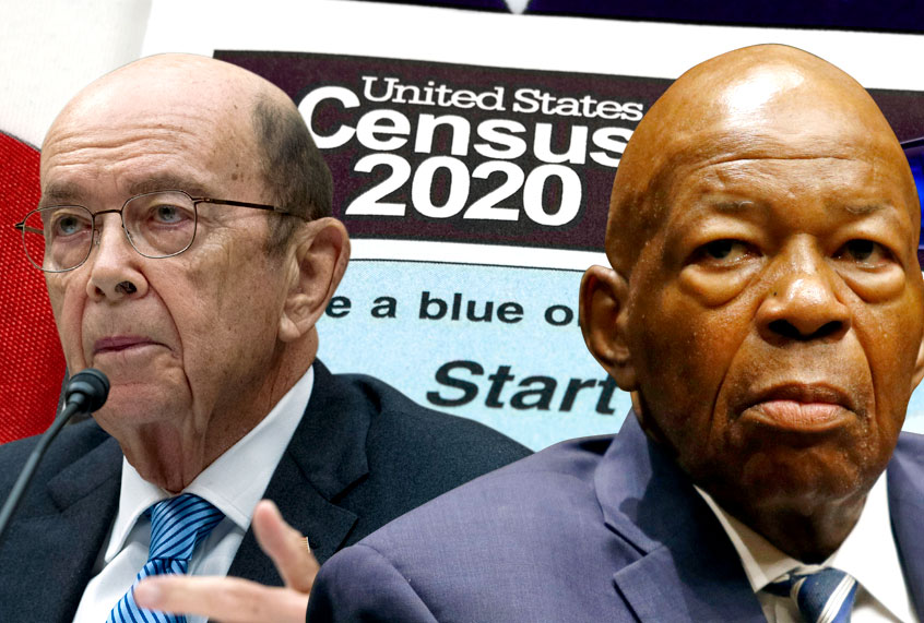 Commerce Secretary Wilbur Ross; Rep. Elijah Cummings (D-MD) (AP/Getty/Salon)