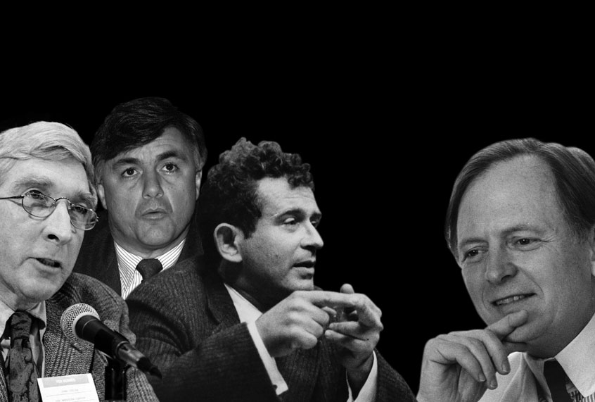 John Updike; John Irving; Norman Mailer; Tom Wolfe (AP/Getty/Salon)