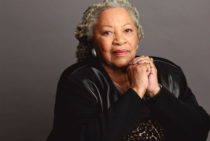 Toni Morrison on set in "Toni Morrison: The Pieces I Am," directed by Timothy
Greenfield-Sanders (Timothy Greenfield-Sanders / Courtesy of Magnolia Pictures)
