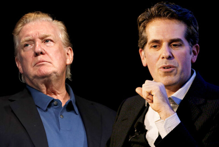 President Donald Trump;  Writer Jonathan Lethem (AP/Salon)