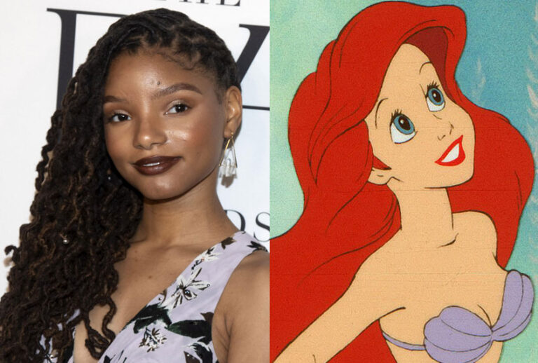 Halle Bailey; Ariel in "The Little Mermaid" (AP/Andy Kropa/Walt Disney Studios)