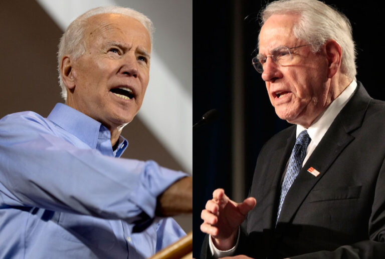 Joe Biden; Mike Gravel (Getty/Jeff Swensen/Alex Wong)