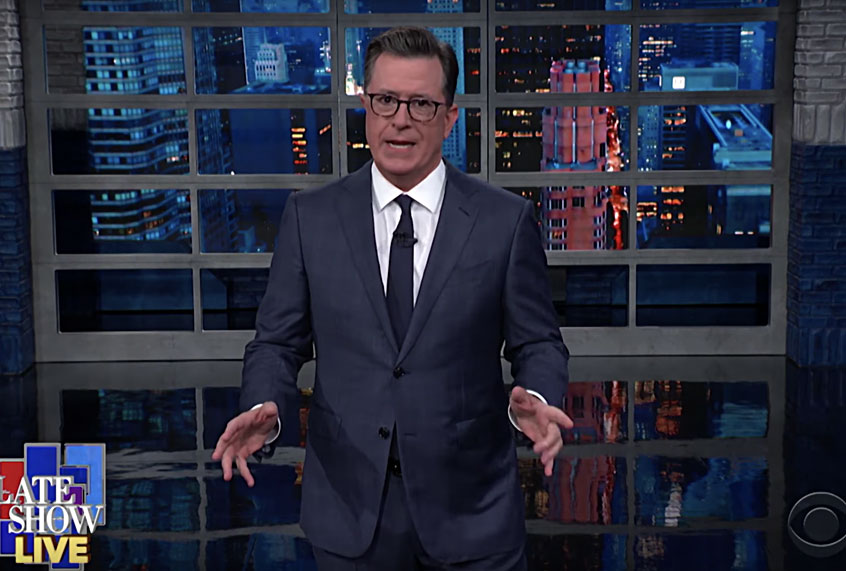 "The Late Show with Stephen Colbert" (CBS)