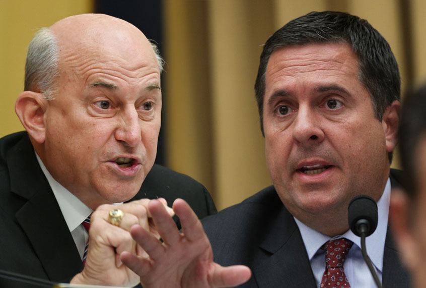 House Judiciary Committee member US Representative Louie Gohmert; Ranking member Rep. Devin Nunes (R-CA) (Getty/Salon)