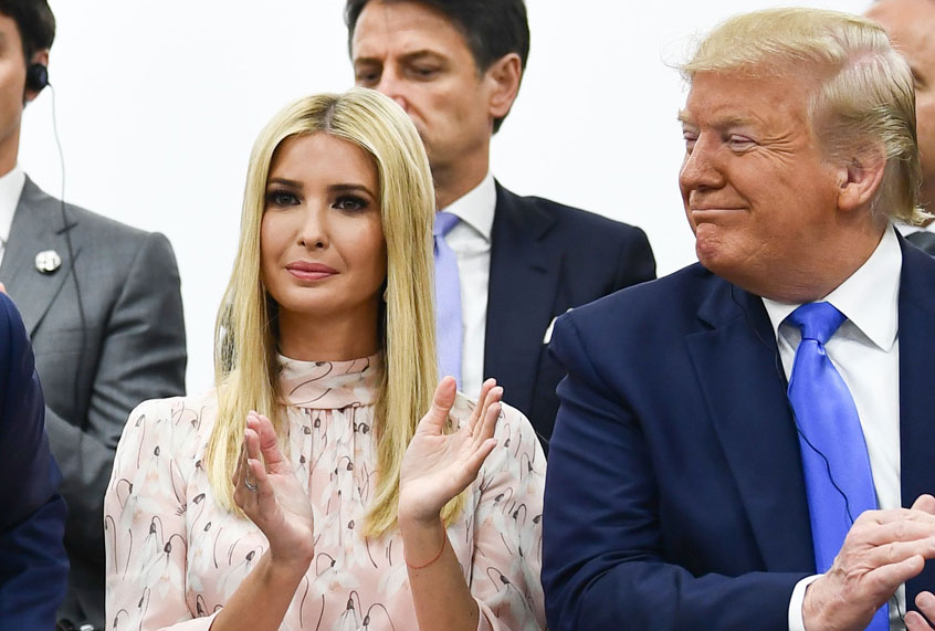 Ivanka Trump and former President Donald Trump (Getty/Brendan Smialowski)