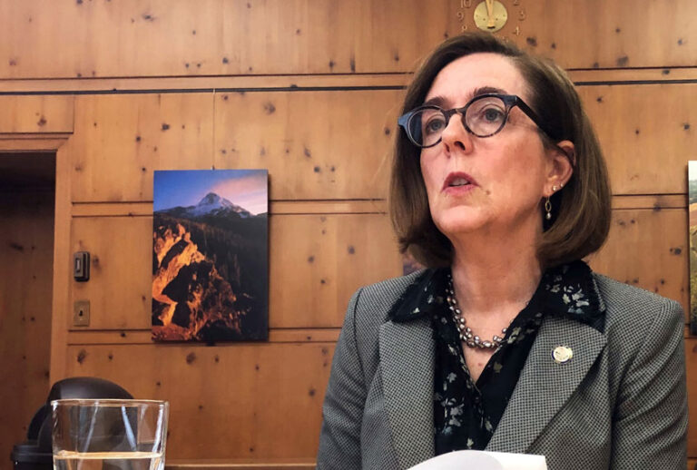 Oregon Gov. Kate Brown (AP/Sarah Zimmerman)