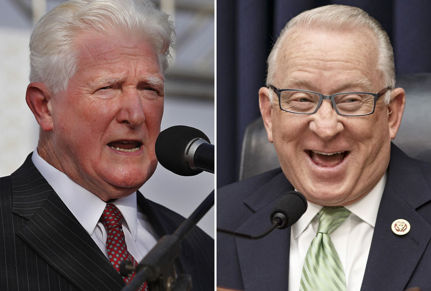 Jim Moran; Buck McKeon (AP/Hussein Malla/J. Scott Applewhite)
