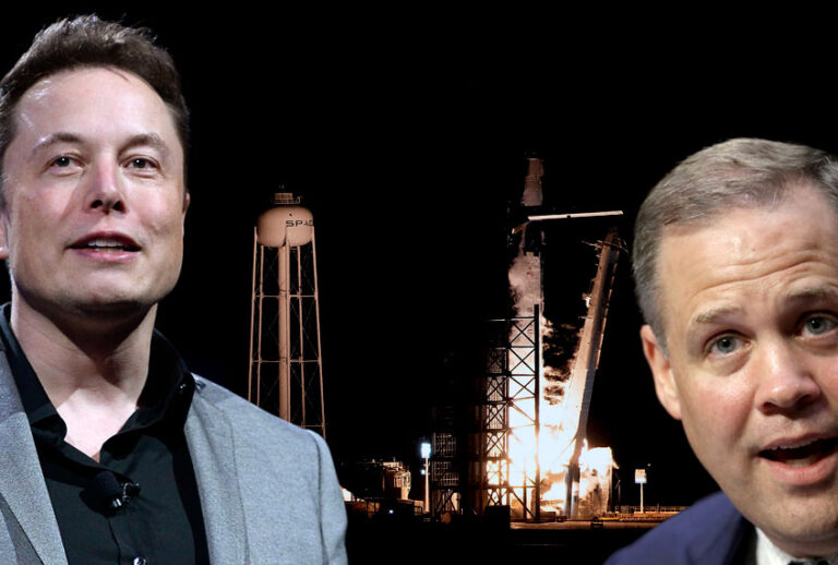 Elon Musk; James Bridenstine (Getty/Salon)