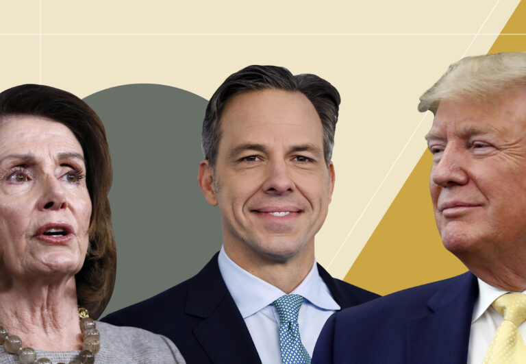 Nancy Pelosi; Jake Tapper; Donald Trump (AP/Salon)