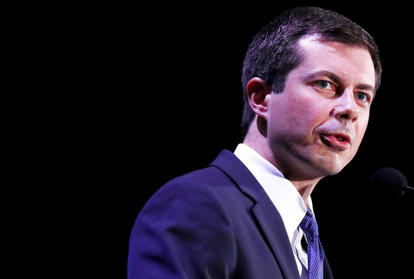 Democratic presidential candidate and South Bend, Ind., Mayor, Pete Buttigieg (AP/Brynn Anderson)