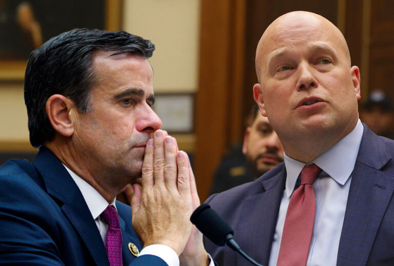 John Ratcliffe; Matthew Whitaker (Getty/Salon)