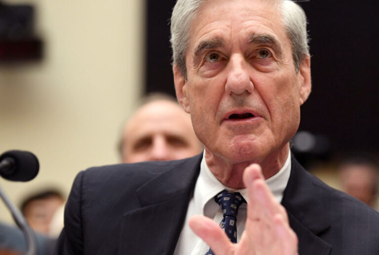 Former Special Prosecutor Robert Mueller testifies before Congress on July 24, 2019, in Washington, DC. (Getty/Saul Loeb)