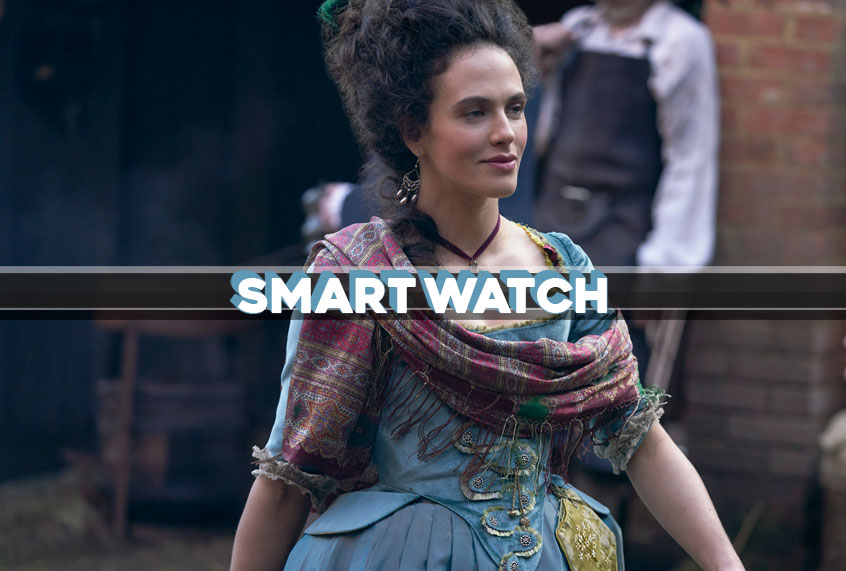 Jessica Brown Findlay in "Harlots" (Des Willie/Hulu)