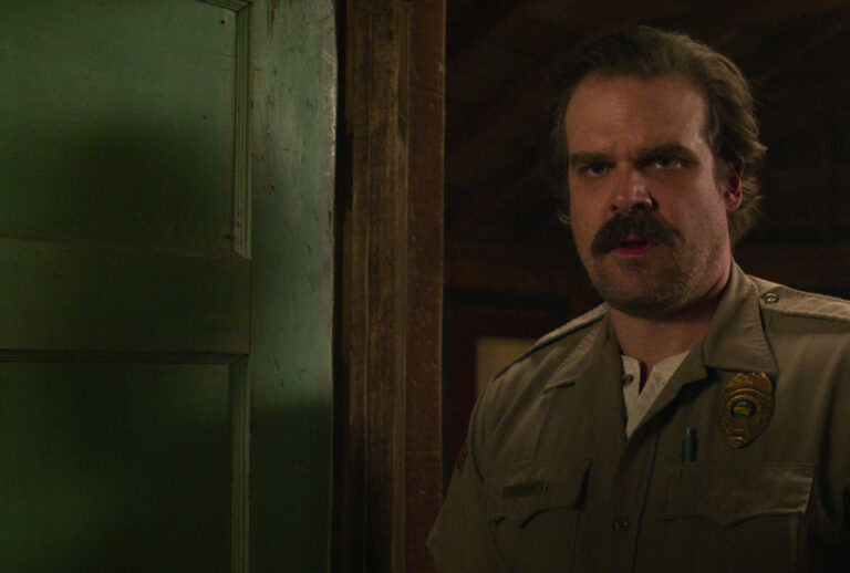 David Harbour in "Stranger Things" (Netflix)
