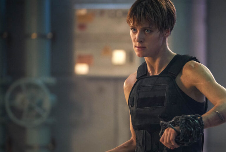 Mackenzie Davis in "Terminator: Dark Fate" (Paramount Pictures)