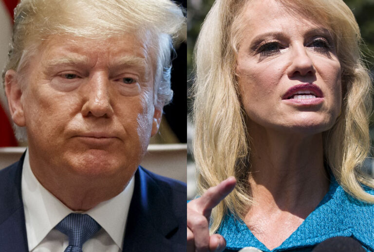 President Donald Trump; Counselor to the President Kellyanne Conway (AP/Alex Brandon/)