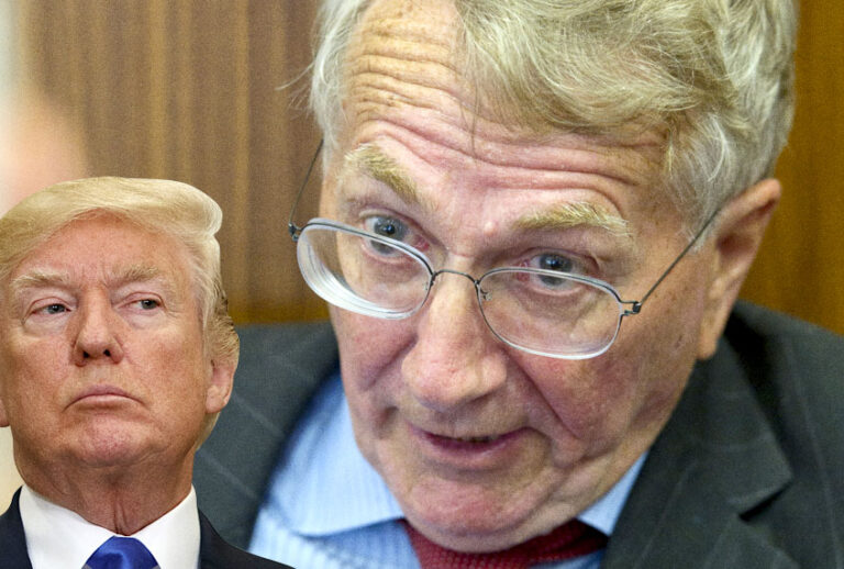 Donald Trump; Seymour Hersh (Getty/AP)