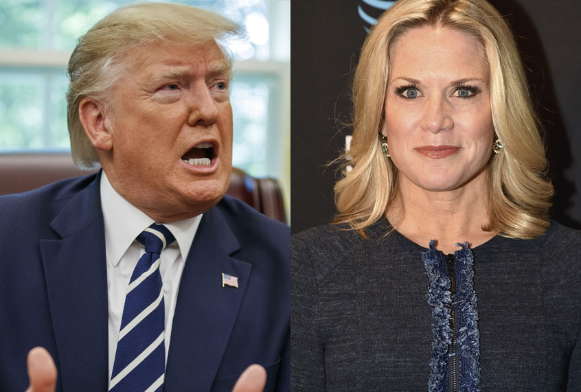 Donald Trump; Martha MacCallum (AP/Alex Brandon/Getty/Theo Wargo)