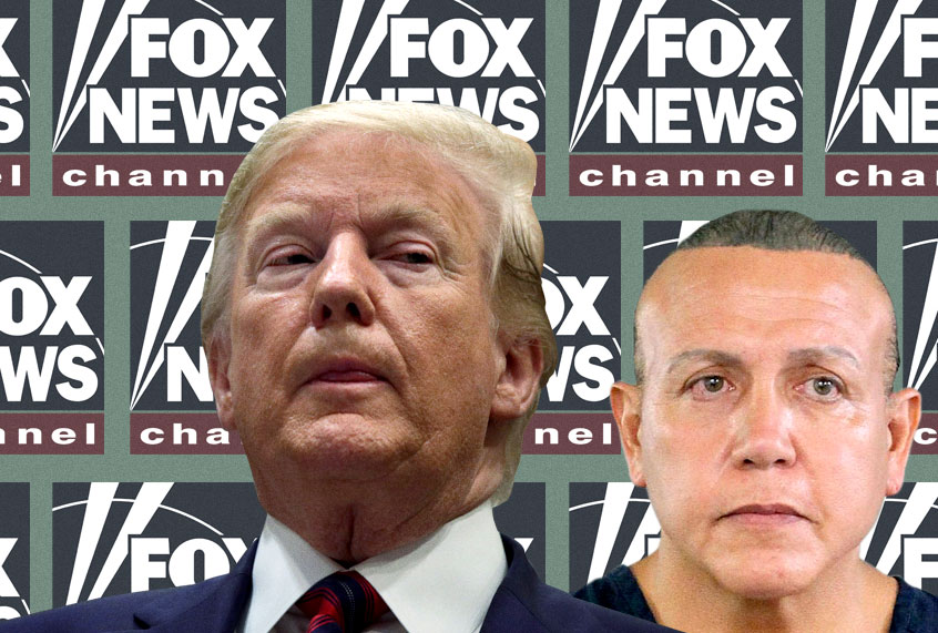 Donald Trump; Cesar Sayoc (AP/Broward County Sheriff's Office/Getty/Wikimedia/Salon)