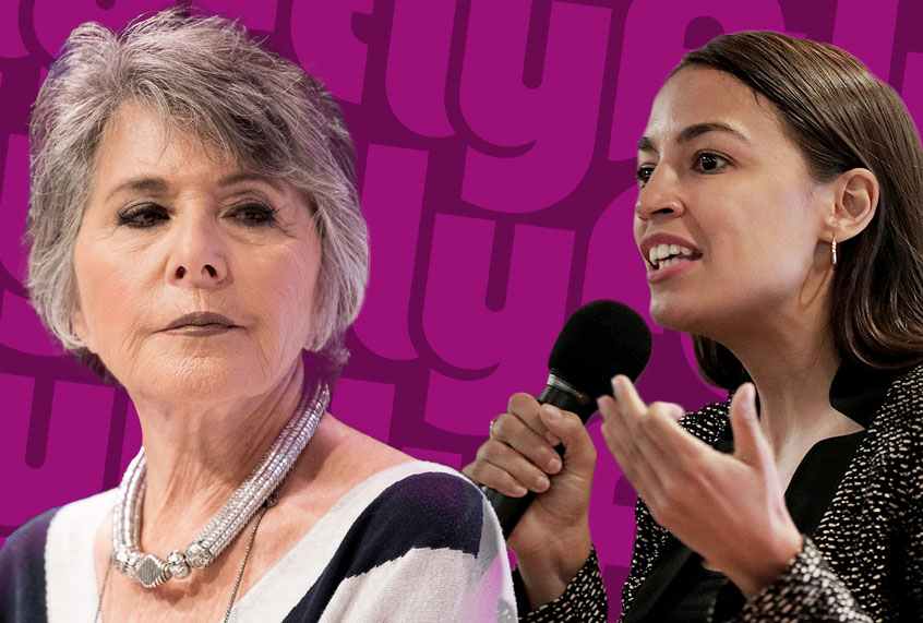 Alexandria Ocasio-Cortez and Barbara Boxer (Getty/Salon)