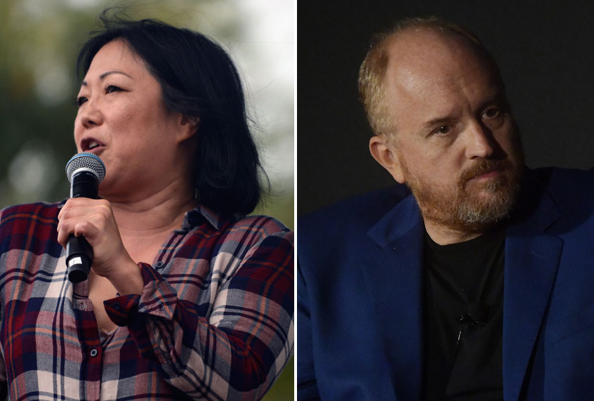 Margaret Cho; Louis C.K. (Getty/Chelsea Guglielmino/Ben Gabbe)