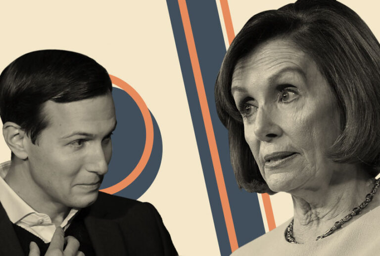 Jared Kushner; Nancy Pelosi (Getty/Salon)