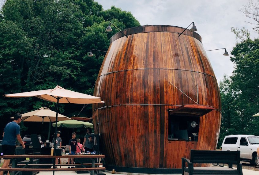 If you build it, they will come for root beer by the barrel. (Anna Petrow/Fathom)