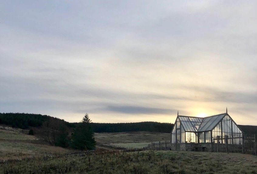 Twilight in the Highlands. (Photo courtesy of Killiehuntly Farmhouse.)