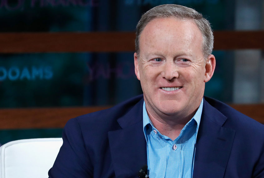 Former White House Press Secretary Sean Spicer (Getty/John Lamparski)