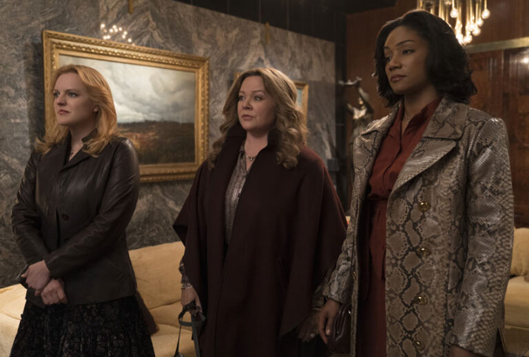 Elisabeth Moss, Melissa McCarthy, and Tiffany Haddish in "The Kitchen" (Alison Cohen Rosa)