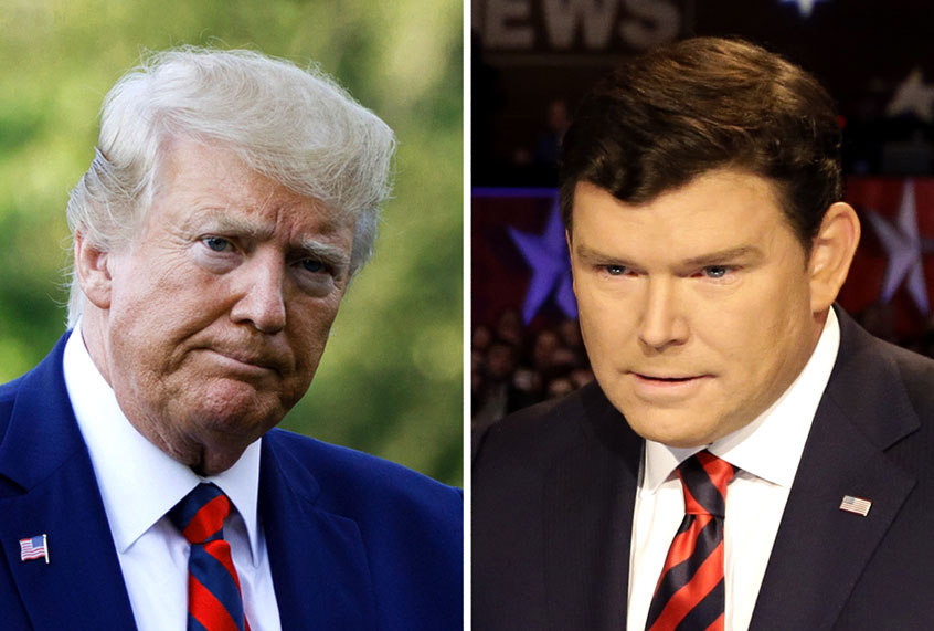 Donald Trump; Bret Baier (AP/Chris Carlson/Carolyn Kaster)