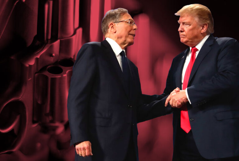 Donald Trump and Wayne LaPierre (Getty Images/Salon)