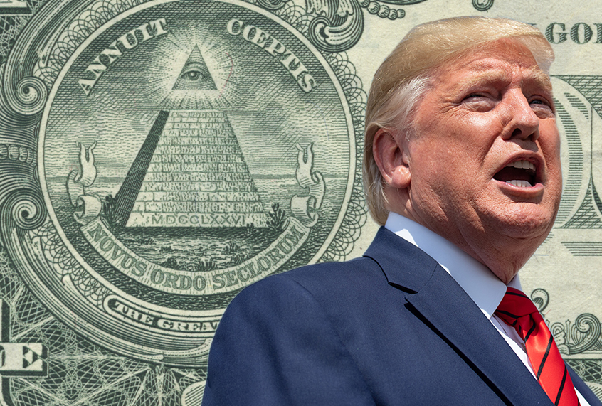 Donald Trump's conspiracy theory (Photo illustration by Salon/Getty Images)