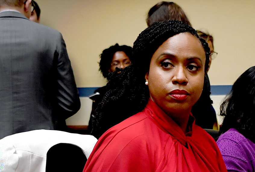 Rep. Ayanna Pressley, D-Mass. (AP Photo/Susan Walsh)
