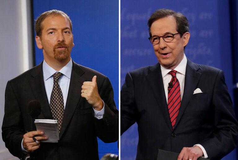 Fox's Chris Wallace & MSNBC's Chuck Todd (Getty Images/Salon)