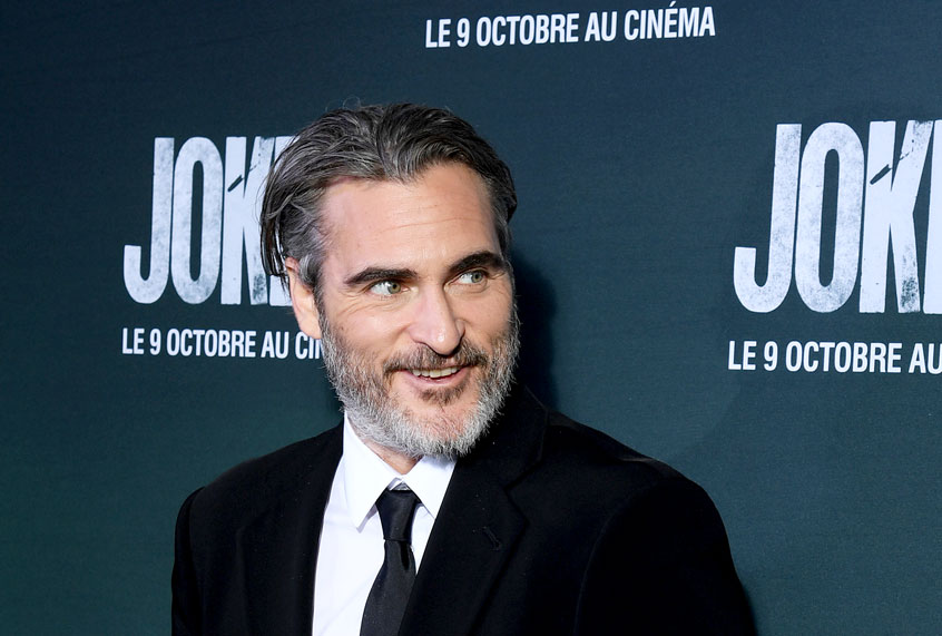 Joaquin Phoenix attends the "Joker" Premiere at cinema UGC Normandie son September 23, 2019 in Paris, France. (Photo by (Pascal Le Segretain/Getty Images)