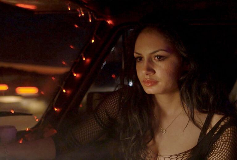 Still of Milena from the documentary Lovemobil, by Elke Margarete Lehrenkrauss (Photo courtesy of Elke Margarete Lehrenkrauss)