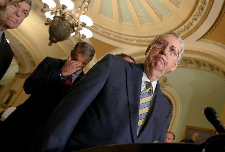 Senate Majority Leader Mitch McConnell (Win McNamee/Getty Images)