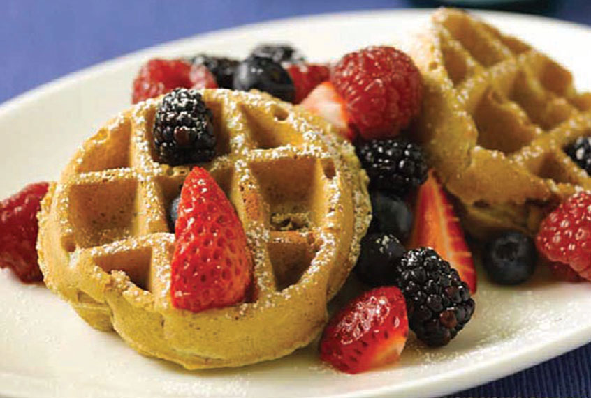 Oatmeal Pecan Waffles (Skyhorse Publishing)