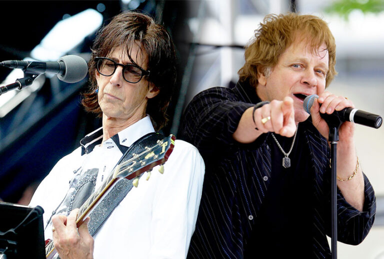 Ric Ocasek and Eddie Money (AP Photo/Nam Y. Huh/Darron Cummings)