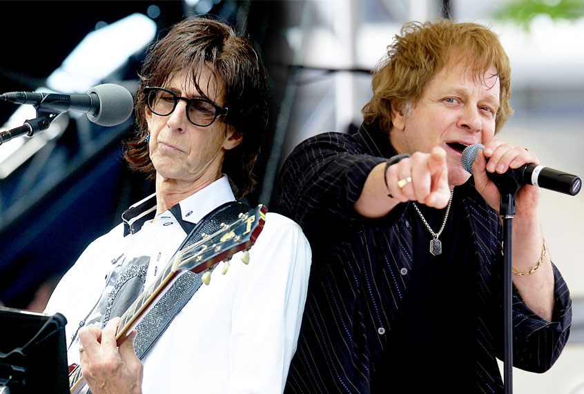 Ric Ocasek and Eddie Money (AP Photo/Nam Y. Huh/Darron Cummings)