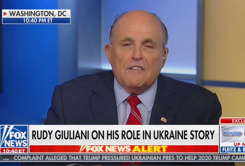 Rudy Giuliani on Fox News (Fox News)